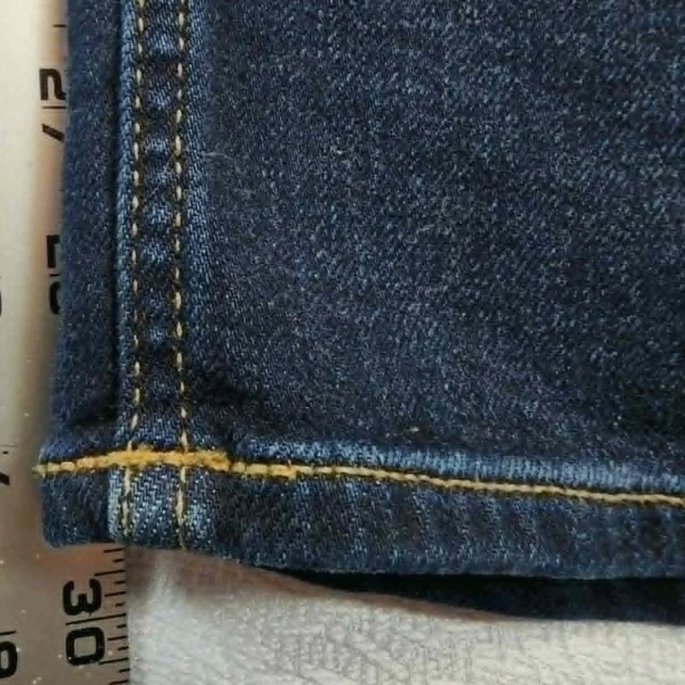Revtown‎ Decade Denim Dark Wash Blue Mens 31x30 Slim Straight Stretch Jeans